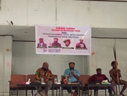 SOMAP: Gelar Seminar guna Memperingati HUT Bangsa Papua ke 64 Tahun
